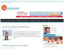 Tablet Screenshot of e2marketing.de